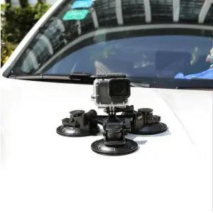 [셀러에이드]고프로 인스타360 호환 자동차 유리 흡착식 거치대 마운트 액션캠