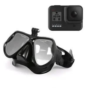 [셀러에이드]고프로 히어로 호환 액션캠 수경 마운트 다이빙 스노쿨링 마스크