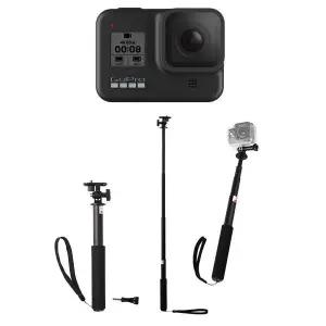 [셀러에이드]고프로 오즈모 호환 액션캠 모노포드 셀카봉 핸들 스마트폰 겸용