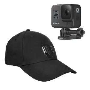 [셀러에이드]고프로 호환 모자 마운트 머리 헤드 캡 액션캠 POV 촬영