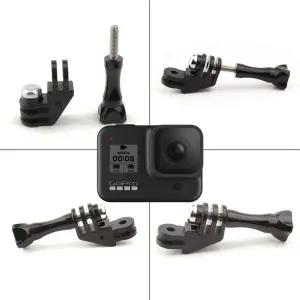 [셀러에이드]고프로 호환 액션캠 엘보 ㄱ자 90도 마운트 조인트 거치대