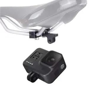 [셀러에이드]고프로 호환 악세서리 액션캠 자전거 안장 레일 마운트 후방 촬영