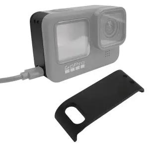 [셀러에이드]고프로9 호환 상시 충전 케이블 연결 측면 사이드 커버 캡