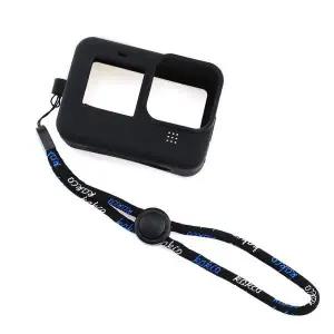 [셀러에이드]고프로 9 호환 액션캠 고무 실리콘 케이스 보호 렌즈 캡 커버