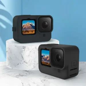 [셀러에이드]액션캠 고프로9 호환 실리콘 범퍼 하우징 케이스 커버