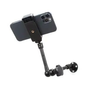 [셀러에이드]휴대폰 브라켓 삼각대 카메라 촬영 고정 마운트 벽면 거치대