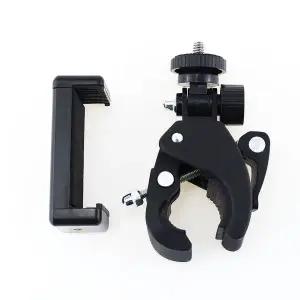 [셀러에이드]카메라 액션캠 핸드폰 거치대 마운트 클램프 브라켓 삼각대