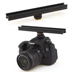 [셀러에이드]촬영 부품 액세서리 콜드슈 마운트 20cm 레일 바 마이크 카메라