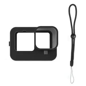 [셀러에이드]액션캠 고프로9 호환 범퍼 실리콘 고무 케이스 커버 렌즈캡