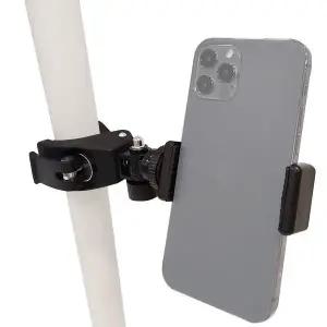 [셀러에이드]스마트폰 홀더 집게 거치대 마운트 액션캠 카메라