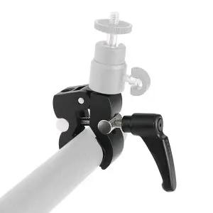 [셀러에이드]스튜디오 멀티 클램프 집게 다용도 거치대 조명 고정 마이크 카메라