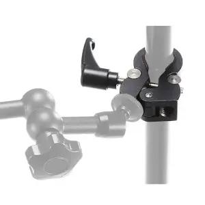 [셀러에이드]카메라 집게 거치대 클램프 고정 마운트 모니터 라이트 조명 액션캠