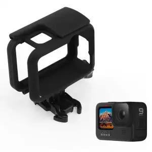 [셀러에이드]고프로 히어로 9 호환 보호 범퍼 케이스 사이드 충전 단자