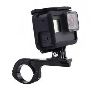 [셀러에이드]고프로11 블랙 호환 자전거 핸들 거치대 블랙박스