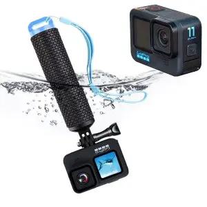 [셀러에이드]고프로 11 블랙 호환 액션캠 모노포드 아쿠아 부력봉 셀카봉