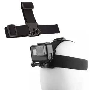 [셀러에이드]고프로11 미니 호환 액션캠 헤드 스트랩 모자 헬멧