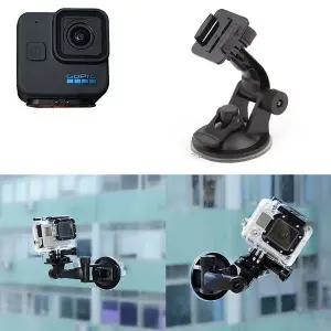 [셀러에이드]고프로 11 미니 호환 액션캠 차량용 창문 유리 흡착 거치대 스탠드