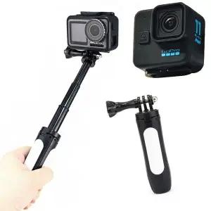 [셀러에이드]고프로 11 미니 호환 액션캠 모노포드 삼각대 셀카봉 마운트