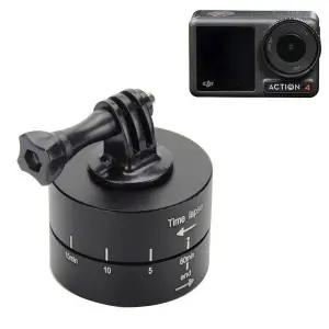 [셀러에이드]DJI 오즈모 액션 4 호환 액션캠 60분 타이머 타임랩스 마운트 거치대