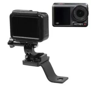[셀러에이드]DJI 오즈모 액션 4 호환 액션캠 오토바이 백미러 고정 마운트 거치대