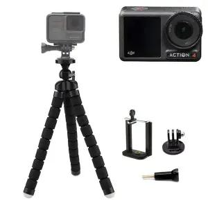 [셀러에이드]DJI 오즈모 액션 4 호환 액션캠 스마트폰 관절 삼각대 대형 거치대