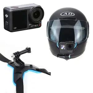 [셀러에이드]DJI 오즈모 액션 4 호환 액션캠 풀페이스 헬멧 턱 마운트 바이크
