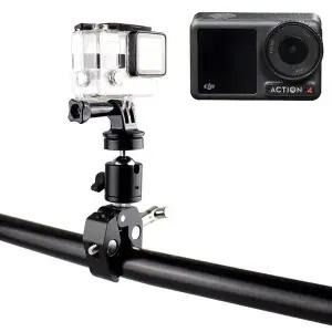 [셀러에이드]DJI 오즈모 액션 4 호환 액션캠 카메라 홈캠 볼헤드 집게 거치대
