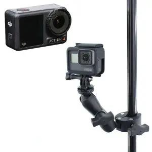 [셀러에이드]DJI 오즈모 액션 4 호환 액션캠 바이크 핸들 마운트 거치대