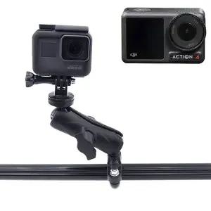 [셀러에이드]DJI 오즈모 액션 4 호환 액션캠 카메라 자전거 핸들바 마운트 거치대