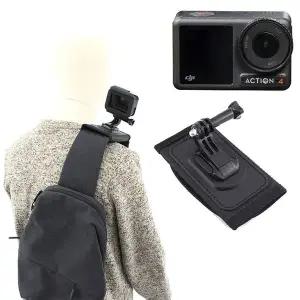 [셀러에이드]DJI 오즈모 액션 4 호환 액션캠 배낭 끈 장착 스트랩 마운트