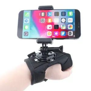 [셀러에이드]휴대폰 핸드 스트랩 글러브 마운트 액션캠 액세서리