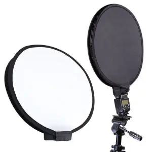 [셀러에이드]카메라 플래시 스트로보 소프트박스 조명 디퓨져 40cm