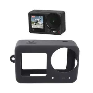 [셀러에이드]액션캠 오즈모 액션 4 3 호환 실리콘 보호 하우징 범퍼 케이스