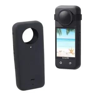 [셀러에이드]액션캠 인스타360 X3 호환 실리콘 범퍼 프레임 케이스