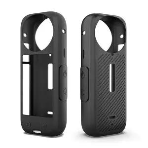 [셀러에이드]액션캠 인스타360 X4 호환 실리콘 바디 보호 범퍼 케이스