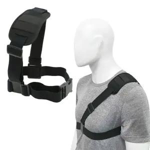 [셀러에이드]바디 카메라 바디캠 어깨 가슴 스트랩 무전기 녹음기 마운트