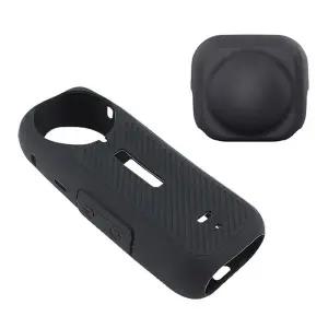 [셀러에이드]인스타360 X4 호환 실리콘 보호 케이스 렌즈 커버 캡