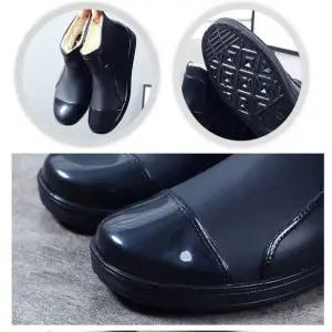 핫한 스타일링 겨울 패션템 남성 방한 레인부츠 VFQ9+6Hqq