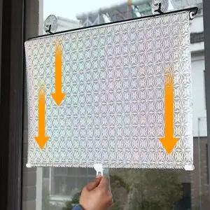 [하프클럽/셀러허브]암막 커튼 가림막 도트블랙 암막커튼 37X125cm