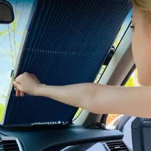 [하프클럽/셀러허브]차량 블라인드 썬바이저 암막블라인드 70X150cm