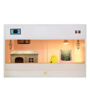 자동 육추기 부화기 온도조절 메추리 병아리 키우기 앵무새 인큐베이터