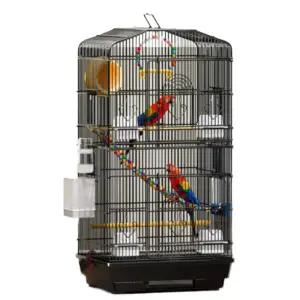 이동식 새장 케이지 중형 횟대 앵무새 클라우드 앵무새집 날림장 둥지 조류 아크릴 대형새장