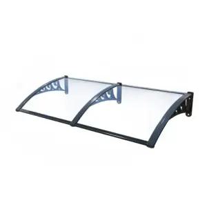 현관 어닝 캐노피 방수 햇빛 처마 보드 천막 테라스 비가림막 창문 발코니 차양 야외 투명