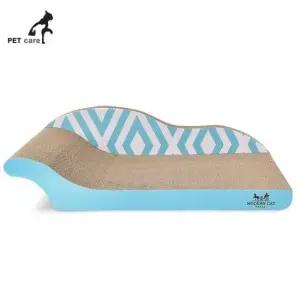 스크래처 파리 데미 스크래쳐 오션블루 고양이소파