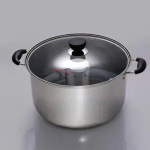 스텐들통 키친아트 스팀 빨래솥 열탕 소독 삶통 행주 냄비 34CM