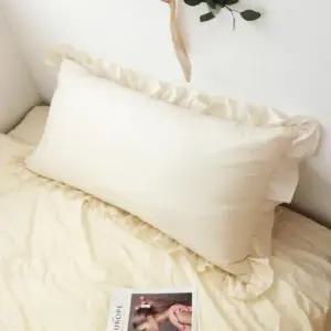 올리버하우스 라움베딩 오베트 광목 직등쿠션 110x60