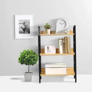 책장선반 3단 거실 작은 낮은 DIY 코너 철제 미니