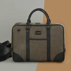 캔버스 남자 회사원 서류 가방 노트북 비지니스백