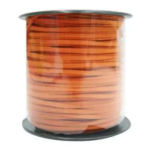 유니아트 (끈) 롤 가죽공예끈 (대) (주황)