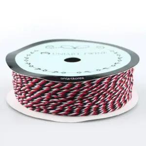 유니아트 (끈) 3500 트와인끈 50yd (빨강.남색)